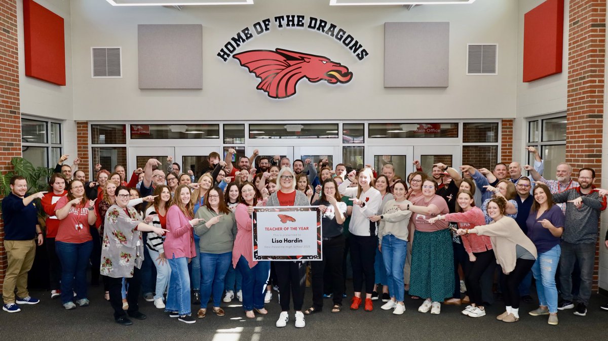New Palestine High School (@voelzjames) on Twitter photo The NPHS 2025 Teacher of the Year is Lisa Hardin!! This is an awesome choice and very well deserved!! Congratulations! <a href="/ginapleak/">Gina Pleak, Ph.D.</a> <a href="/NewPalAsstSup/">Katy Eastes</a> <a href="/officialmissh/">Lisa Hardin</a> <a href="/MooreNPJH/">NPHS Asst. Principal & Girls Varsity 🏀 Coach</a> <a href="/BurkNPHS/">Mitch Burk</a> <a href="/MitchanerNPCS/">Nicholas Mitchaner</a> <a href="/NewPalCS/">New Palestine Community Schools</a> <a href="/NPHS_Counseling/">NPHS_Counseling</a> <a href="/WorkmanNPHS/">Mrs. Workman</a> #WeAreDragons The NPHS 2025 Teacher of the Year is Lisa Hardin!! This is an awesome choice and very well deserved!! Congratulations! <a href="/ginapleak/">Gina Pleak, Ph.D.</a> <a href="/NewPalAsstSup/">Katy Eastes</a> <a href="/officialmissh/">Lisa Hardin</a> <a href="/MooreNPJH/">NPHS Asst. Principal & Girls Varsity 🏀 Coach</a> <a href="/BurkNPHS/">Mitch Burk</a> <a href="/MitchanerNPCS/">Nicholas Mitchaner</a> <a href="/NewPalCS/">New Palestine Community Schools</a> <a href="/NPHS_Counseling/">NPHS_Counseling</a> <a href="/WorkmanNPHS/">Mrs. Workman</a> #WeAreDragons