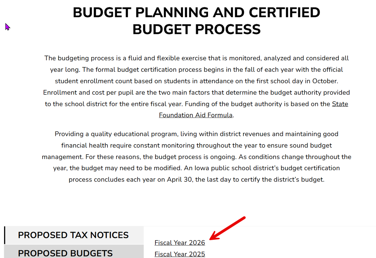 Click here for more information regarding the public hearing for the Proposed Tax Notice for fiscal year 2026: southeastpolk.org/business-servi…