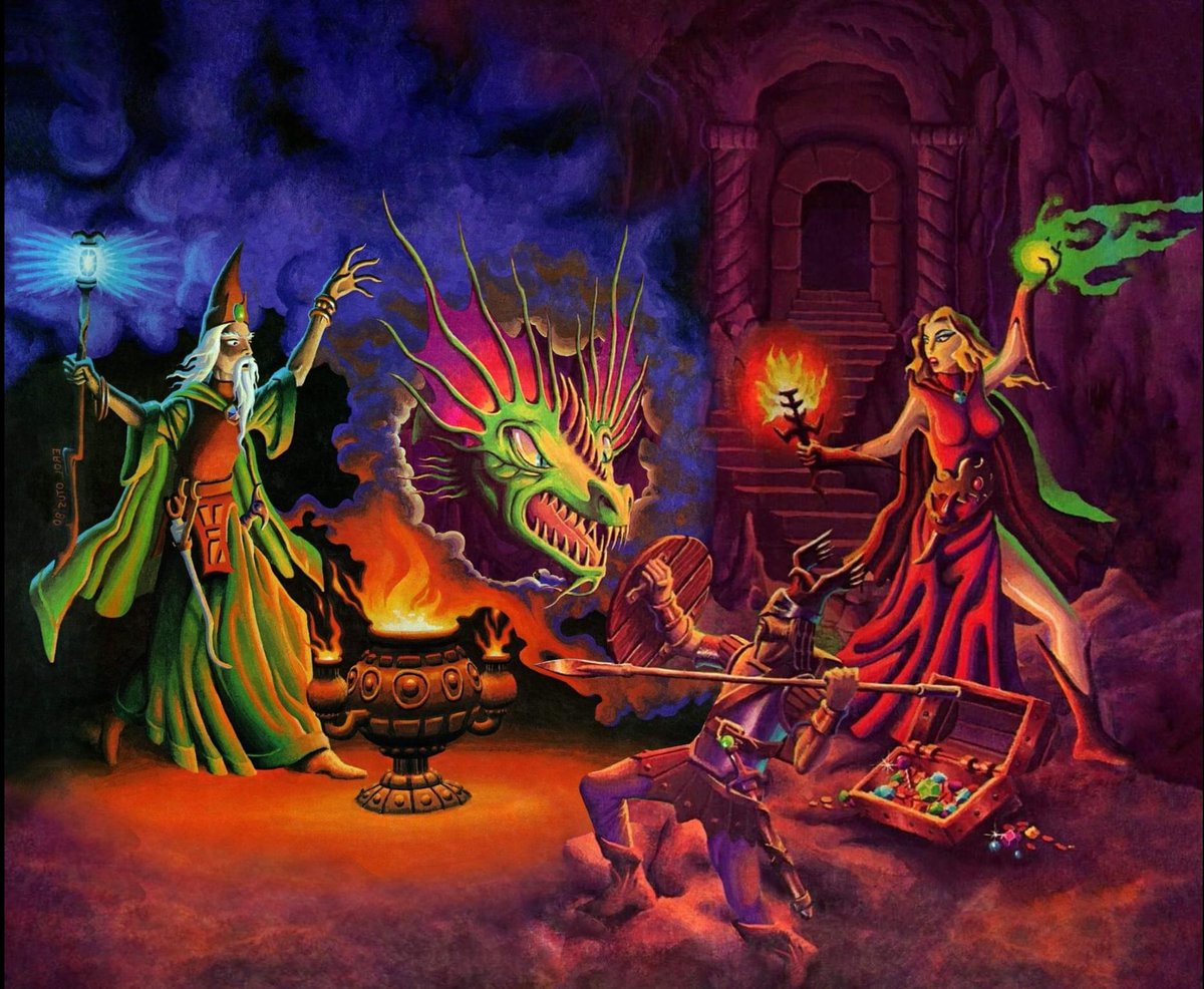 The complete painting in all of its glory.