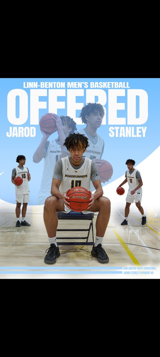 Jarod Stanley (@stanley_jarod) on Twitter photo So proud to have received an offer from Linn Benton MBB. Thanks to Coach Zimmerman and staff for a great visit! <a href="/RoadrunnersMBX/">Linn-Benton Mens Basketball</a> <a href="/PrepHoopsOR/">Prep Hoops Oregon</a> <a href="/SpragueMBB/">Sprague Basketball</a> So proud to have received an offer from Linn Benton MBB. Thanks to Coach Zimmerman and staff for a great visit! <a href="/RoadrunnersMBX/">Linn-Benton Mens Basketball</a> <a href="/PrepHoopsOR/">Prep Hoops Oregon</a> <a href="/SpragueMBB/">Sprague Basketball</a>