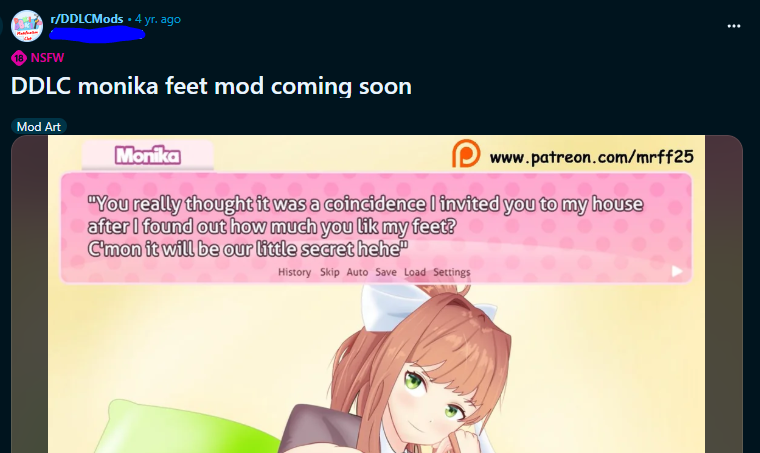 People Down Bad for Doki Doki Literature Club tweet media