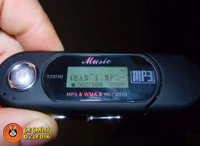 Şu mp3 çaları hatırlıyorsanız, kolonoskopi zamanınız geldi demektir 😀