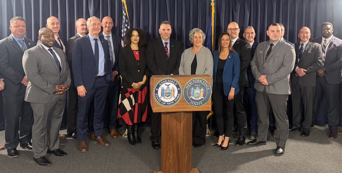 PBA of NYS (@pbanystate) on Twitter photo PBA of NYS Directors and members join our legislative champions at our 2025 Lobby Day.
<a href="/Stacey23AD/">Stacey Pheffer Amato</a> <a href="/AMCarrieWoerner/">Carrie Woerner</a> <a href="/NYSSenatorMRM/">Senator Monica R. Martinez</a>
<a href="/SolagesNY/">Michaelle C. Solages</a>
<a href="/BurdickAD93/">NYS Assemblymember Chris Burdick</a> <a href="/SenSeanRyan/">Senator Sean Ryan</a> PBA of NYS Directors and members join our legislative champions at our 2025 Lobby Day.
<a href="/Stacey23AD/">Stacey Pheffer Amato</a> <a href="/AMCarrieWoerner/">Carrie Woerner</a> <a href="/NYSSenatorMRM/">Senator Monica R. Martinez</a>
<a href="/SolagesNY/">Michaelle C. Solages</a>
<a href="/BurdickAD93/">NYS Assemblymember Chris Burdick</a> <a href="/SenSeanRyan/">Senator Sean Ryan</a>