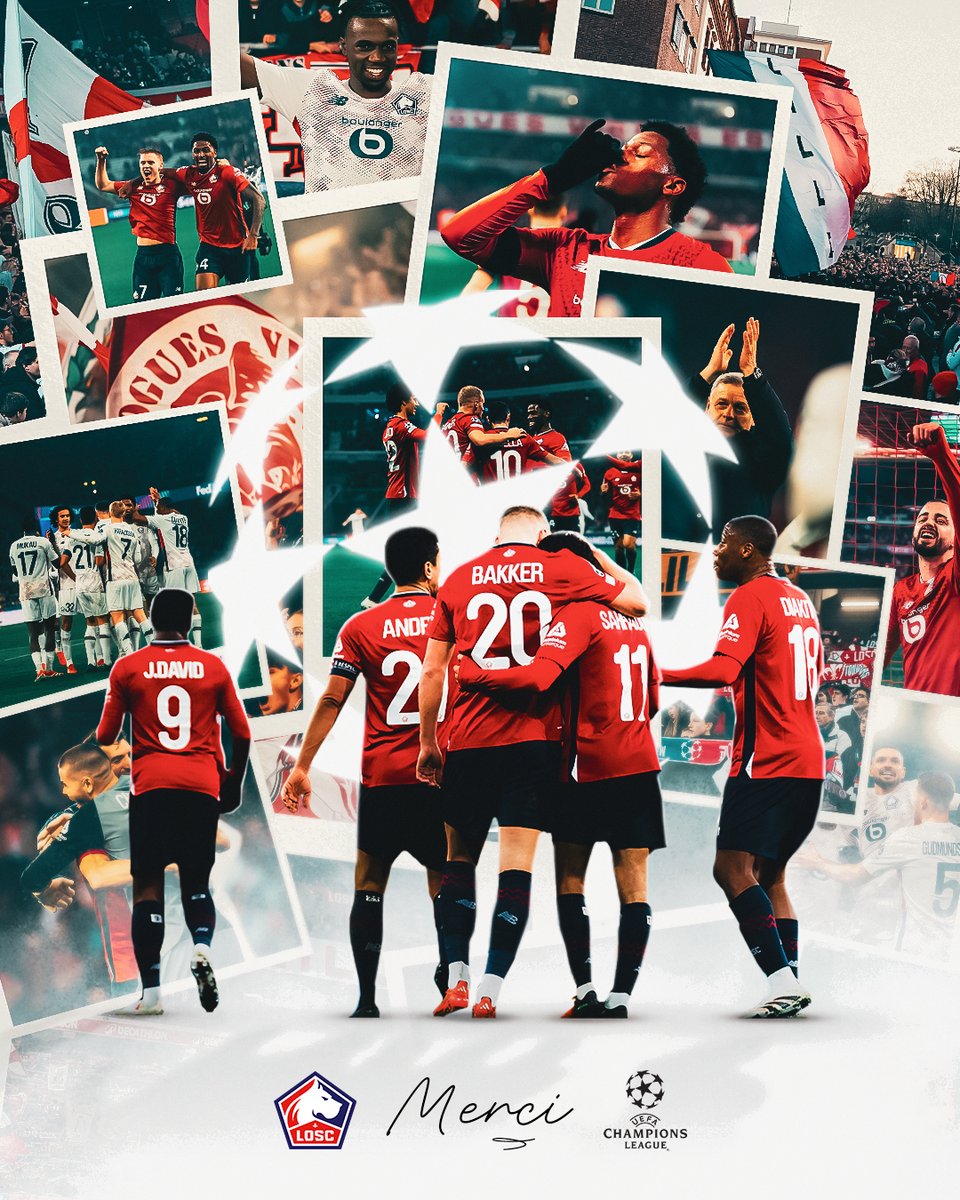 𝑴𝑬𝑹𝑪𝑰 ❤️🤍

Vous avez été déterminants dans cette campagne européenne, on aurait pas pu aller aussi loin sans vous 👏