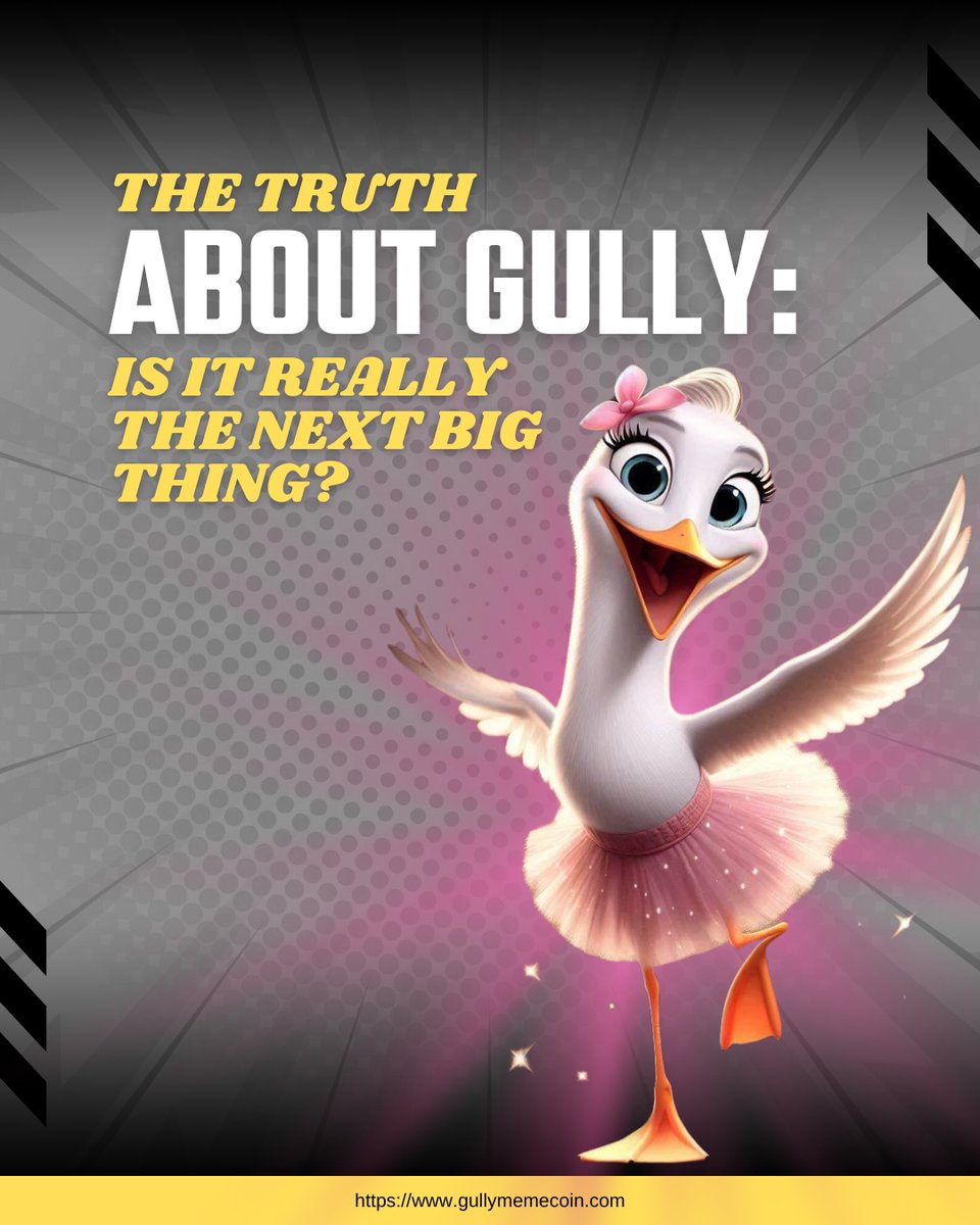 sofia_seagull's tweet photo. Gully, a new memecoin making waves in the crypto space, has sparked curiosity and debate. But is it truly the next big thing, or just another flash in the pan? While the idea behind Gully is rooted in meme culture and the hype surrounding new coins, its potential for long-term success remains uncertain. Like other memecoins, its value is often driven by social media trends and the passion of its community rather than solid fundamentals. This volatility can be exciting for short-term traders but risky for those looking for stability.

Gully’s meteoric rise is fueled by a growing online community eager to jump on the latest trend, but history has shown that many memecoins don’t survive the hype. To determine if Gully will break out of the memecoin cycle and establish real value, only time will tell. For now, it’s important to stay informed, approach with caution, and not get swept up in the frenzy.

#GullyCoin #Memecoin #CryptoTrends #NextBigThing