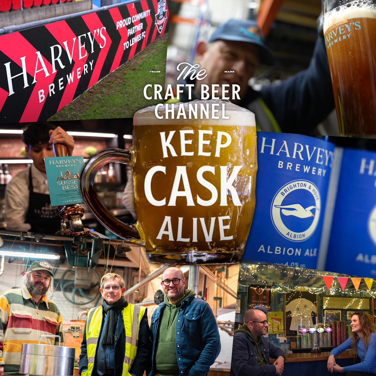Harvey's Brewery (@harveys1790) on Twitter photo Jonny & Brad from <a href="/BeerChannel/">CraftBeerChannel</a> recently visited Harvey’s for their excellent #KeepCaskAlive docu-series! 🍺⚽
Explore our brewing process & our deep-rooted connection with cask beer & football
with <a href="/OfficialBHAFC/">Brighton & Hove Albion</a> , <a href="/LewesFCMen/">Lewes FC Men</a> & <a href="/LewesFCWomen/">Lewes FC Women</a>
Watch now: youtu.be/bnogGqLTzX4 Jonny & Brad from <a href="/BeerChannel/">CraftBeerChannel</a> recently visited Harvey’s for their excellent #KeepCaskAlive docu-series! 🍺⚽
Explore our brewing process & our deep-rooted connection with cask beer & football
with <a href="/OfficialBHAFC/">Brighton & Hove Albion</a> , <a href="/LewesFCMen/">Lewes FC Men</a> & <a href="/LewesFCWomen/">Lewes FC Women</a>
Watch now: youtu.be/bnogGqLTzX4