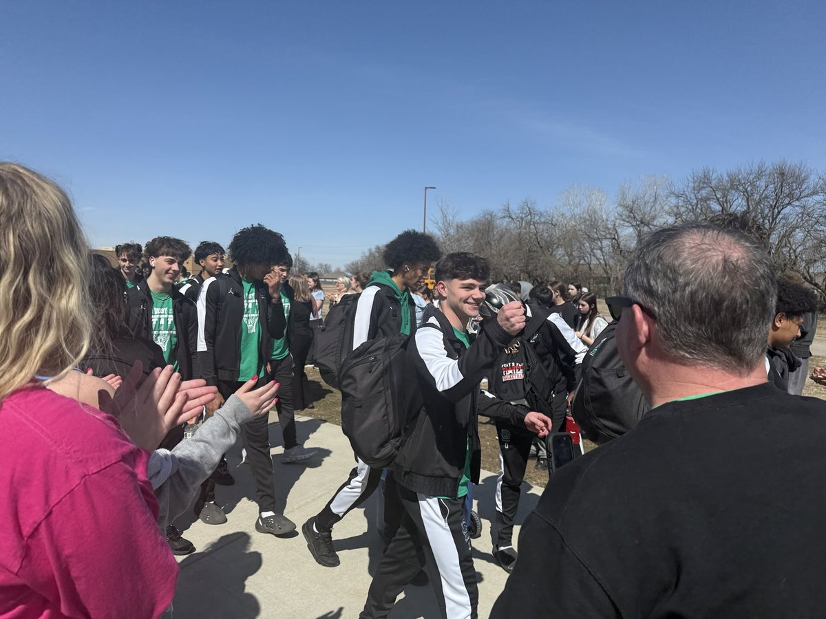 Heather Bohaty (@derbysupt) on Twitter photo Student, staff, parents and community showing support for our <a href="/DHS_Panthers/">Derby High School - Derby Public Schools</a> Boys Basketball Team. Good Luck tonight! <a href="/DerbySchoolsKS/">Derby Public Schools</a> Student, staff, parents and community showing support for our <a href="/DHS_Panthers/">Derby High School - Derby Public Schools</a> Boys Basketball Team. Good Luck tonight! <a href="/DerbySchoolsKS/">Derby Public Schools</a>