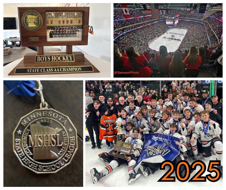 How it Started 

How it’s Going 

Our first Spud state championship team was the 1928 basketball team. Our latest state champions are the 2025 boys hockey team.

Just as we still remember the 1928 boys basketball team 97 years later, we will always remember the 2025 hockey team!
