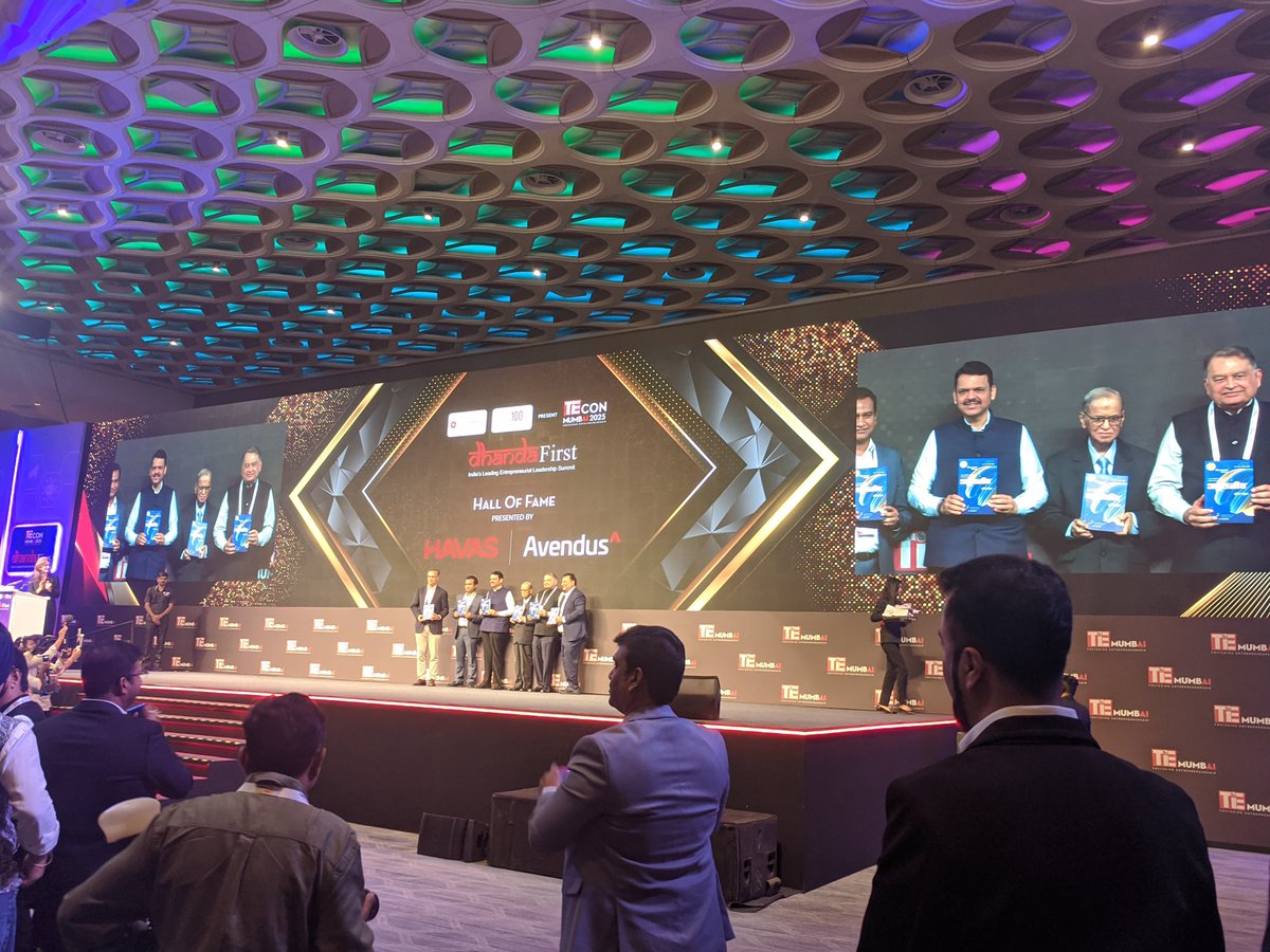 🔥 EPIC day at #TiEConMumbai2025! From panel discussions to buzzing startup booths, every moment was packed with inspiration, networking, &amp; knowledge, especially the insights from top business leaders across all industries.

👏 Kudos to the <a href="/TiEMumbai/">TiE Mumbai</a> team for making this happen!