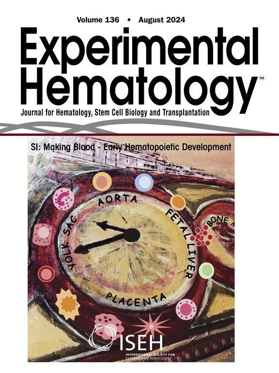 Check out the #ExpHem Special Issue, Making Blood: Mechanisms of Early Hematopoietic Development from guest editors Elaine Dzierzak and Anna Bigas➡️ exphem.org/content/editor…