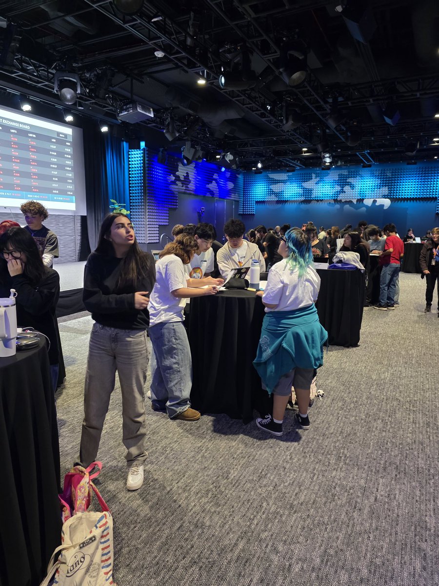 Michael Miess (@michaelmiess1) on Twitter photo We've got 7 teams from O'Farrell Charter School competing today at the Junior Achievement Stock Market Competition at UC-San Diego.
Love supporting this program, teaching senior high students about the market. Buy low, sell high and risk/reward are themes of day. <a href="/JASanDiego/">JA San Diego</a> We've got 7 teams from O'Farrell Charter School competing today at the Junior Achievement Stock Market Competition at UC-San Diego.
Love supporting this program, teaching senior high students about the market. Buy low, sell high and risk/reward are themes of day. <a href="/JASanDiego/">JA San Diego</a>