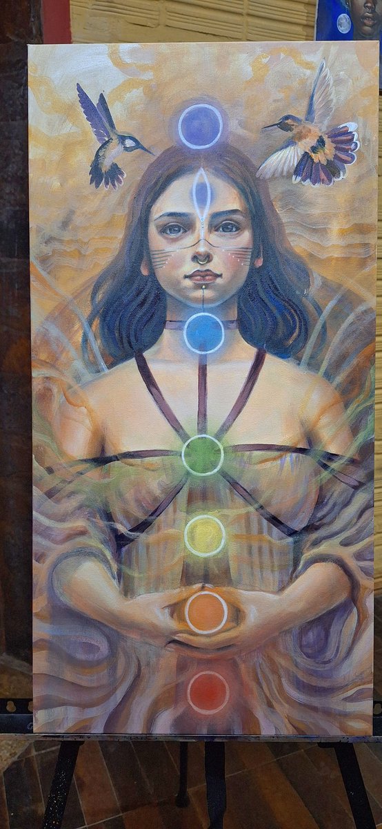 Hi! How are you? I'm finishing this piece of art, Acrylic on canvas called "8". 
I hope you enjoy it!

#art #acrylic #nft #painting #merceyacante #mercedesyacante #artist