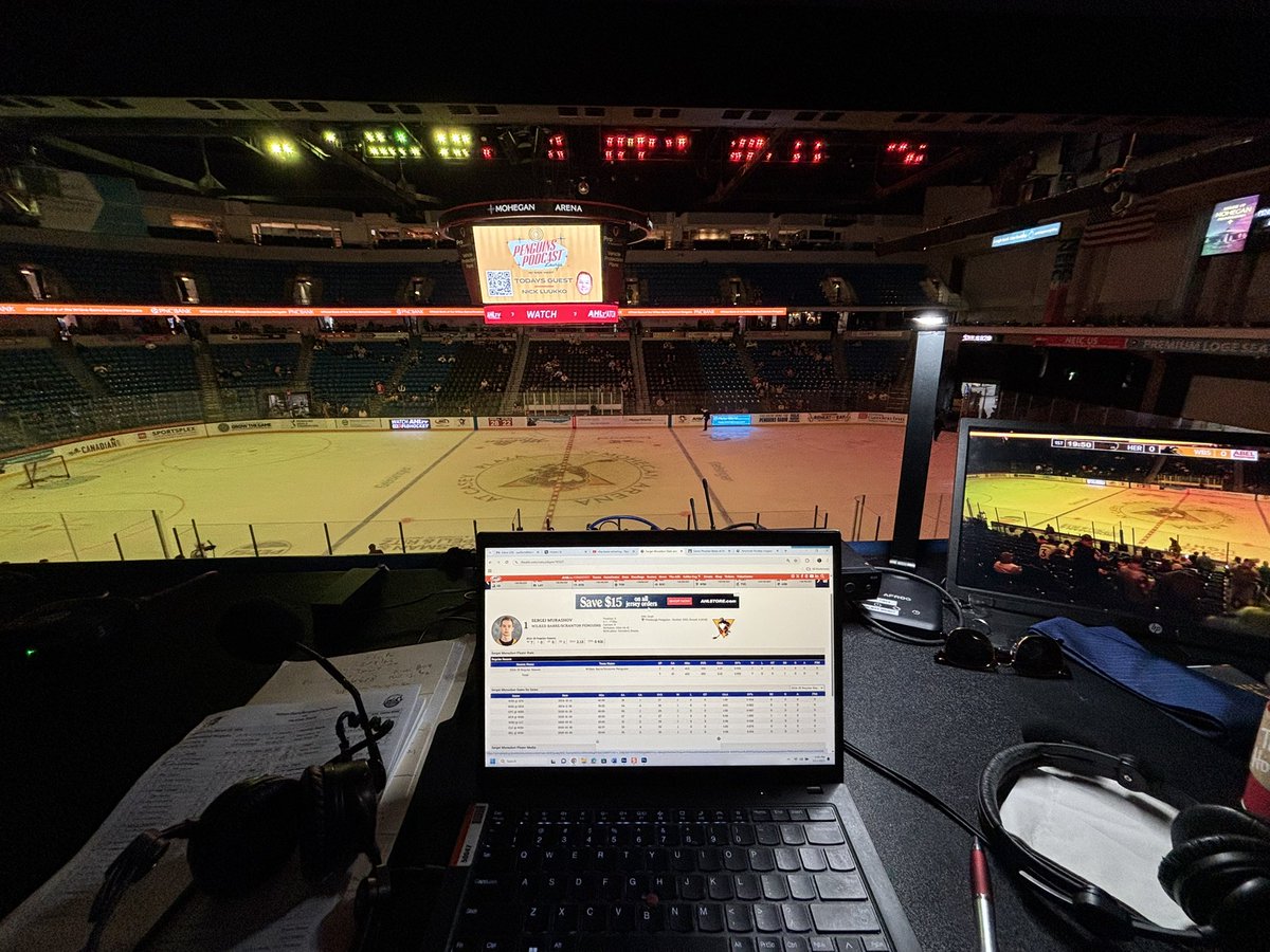 From Mohegan Arena, game 9 of the I-81 rivalry series. Stevenson vs. Murashov in net. On <a href="/fox43/">WPMT FOX43</a>.2 tonight with <a href="/Mitchy1_0/">Garrett Mitchell</a> and <a href="/TheJesseLiebman/">Jesse Liebman</a>!