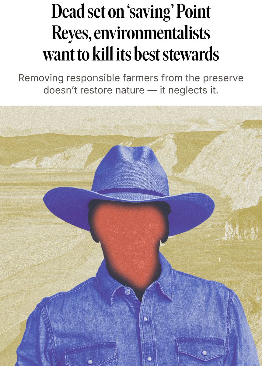🚨HUGE story that is being underreported:

Most of the dairy farms and cattle ranches at Point Reyes National Seashore will soon disappear. Though the ranchers have been leasing the land from the National Park Service for decades, environmental groups sued the agency in 2016,