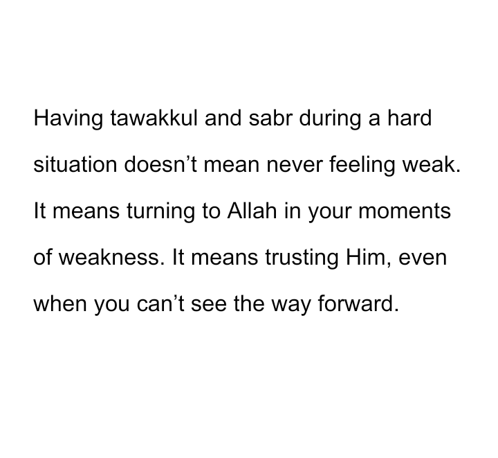 yumnah_elkhabir's tweet photo. What does having tawakkul mean? https://t.co/VNpXyWgEZi