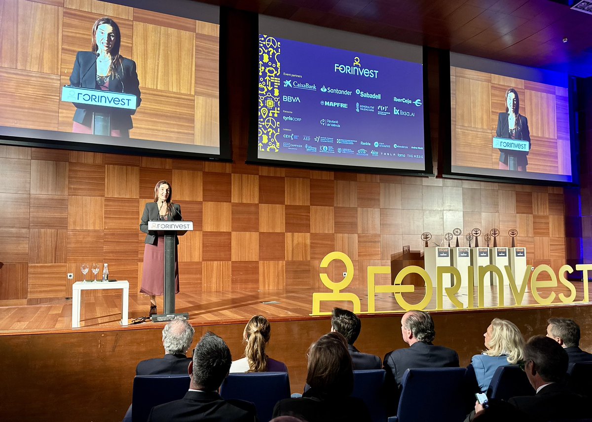 La consellera <a href="/rut_merino/">Ruth Merino</a> destaca, en la Noche de las Finanzas de <a href="/Forinvest/">Forinvest</a> las previsiones de crecimiento para 2025 como muestra de “la resiliencia y capacidad de recuperación” de la #economía valenciana comunica.gva.es/va/detalle?id=…