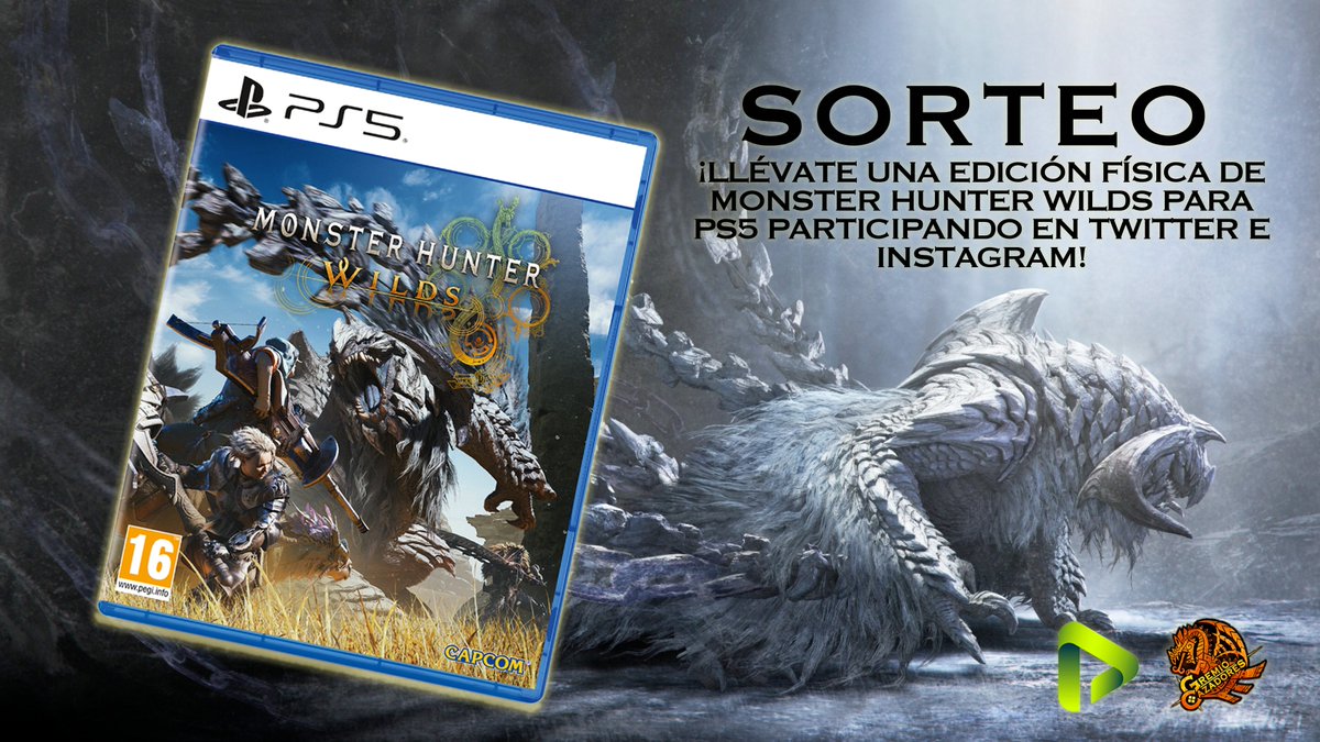 Gremio de Cazadores (@gremiocazadores) on Twitter photo Cazadores, ¡el Gremio autoriza esta cacería en #MHWilds! ⚔️
Sorteamos una copia física para PS5... ¿estáis listos para participar?
· Requisitos:
※ Seguidnos a nosotros y a <a href="/PLAION_ES/">PLAION España 🐥</a>
※ Dadle RT a este post
※ Comentad mencionando a vuestro compi de cacería
📅 Anunciaremos al Cazadores, ¡el Gremio autoriza esta cacería en #MHWilds! ⚔️
Sorteamos una copia física para PS5... ¿estáis listos para participar?
· Requisitos:
※ Seguidnos a nosotros y a <a href="/PLAION_ES/">PLAION España 🐥</a>
※ Dadle RT a este post
※ Comentad mencionando a vuestro compi de cacería
📅 Anunciaremos al