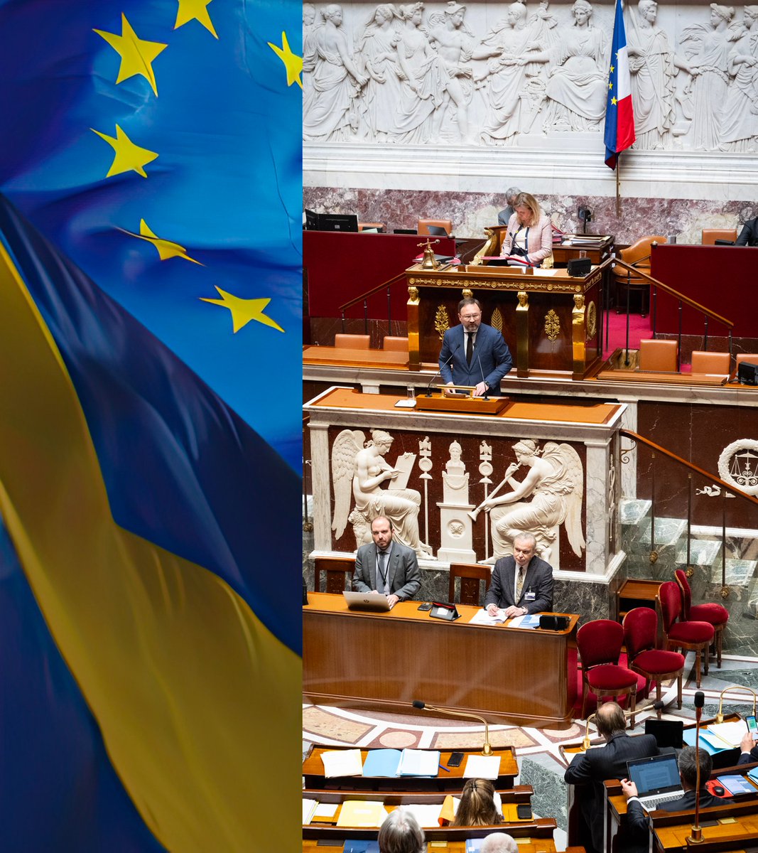 🇺🇦🇫🇷 Nous resterons aux côtés de l’Ukraine pour garantir que la paix ne soit pas sa capitulation, qu’elle soit juste et durable et surtout qu’elle ne permette pas à la Russie de renouveler son agression dans le futur.