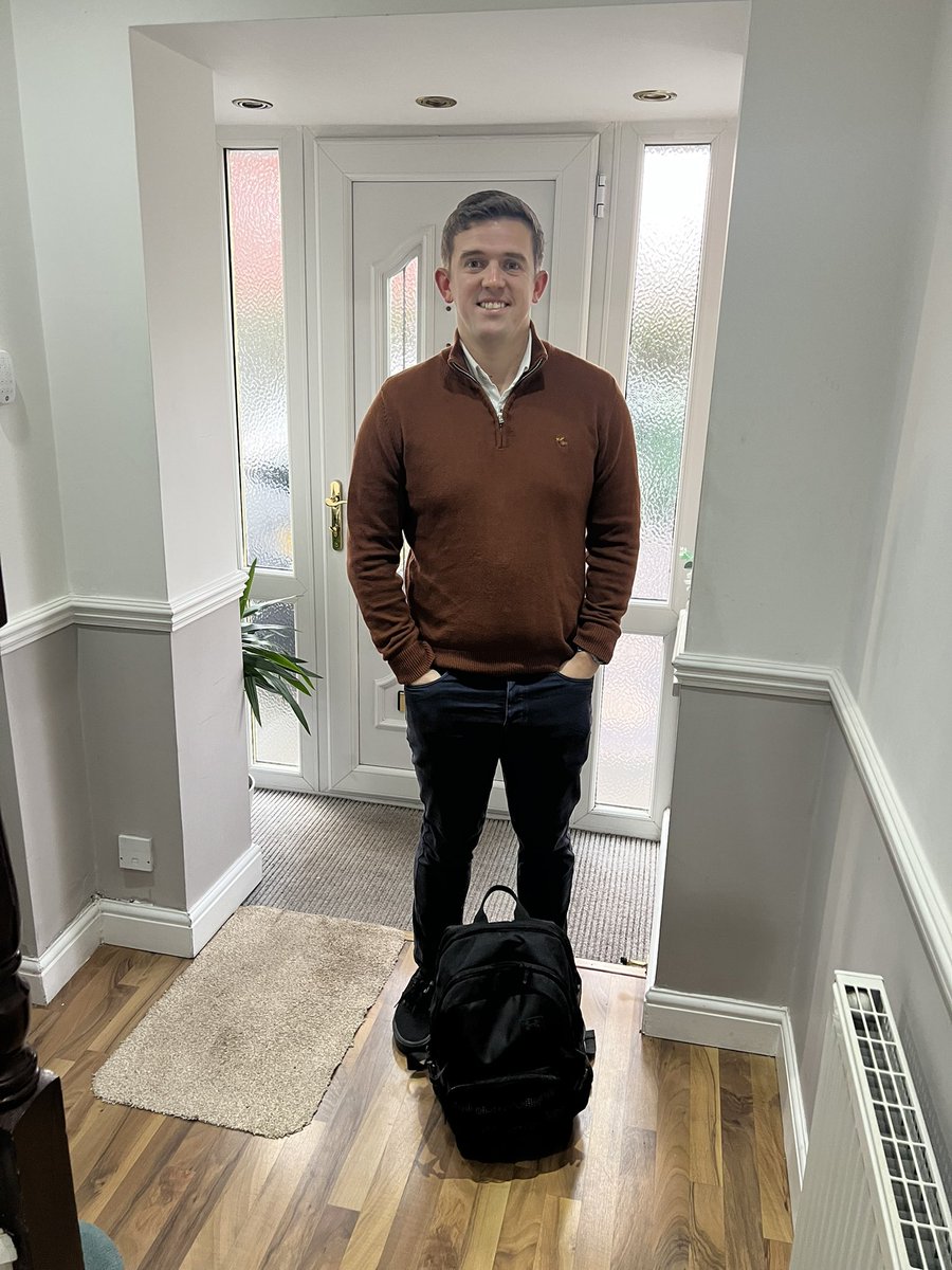 First Day of being Mr. Blakemore again after 8 months off 😅