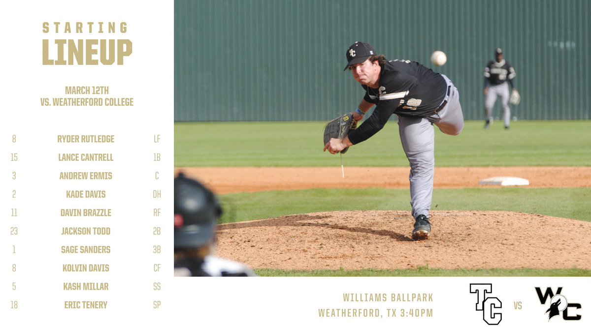 Game 2 Starting Lineup!

#LetsGoLeps #TCbaseball