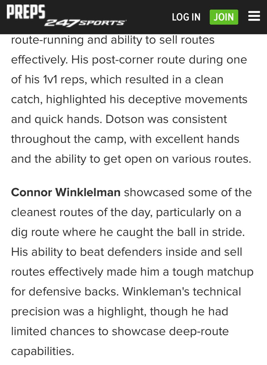 showtime_wink's tweet image. Thank you @247Sports @247recruiting  for the write up!