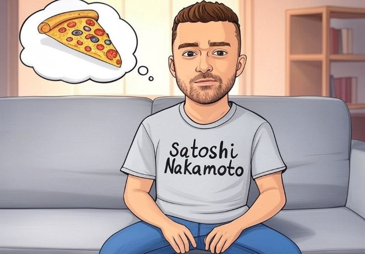 Howells940321's tweet photo. 14) One day, James Howalls got hungry, his girlfriend Ellis couldn't come to him, and he decided to ask his friend Laszlo Hanec how much a pizza would cost for bitcoins. 5,000 Bitcoins??? James was indignant! No, I'll go on a diet then #howells #HT #Solana #memecoin #pumpfun https://t.co/7Qkt9odFlI