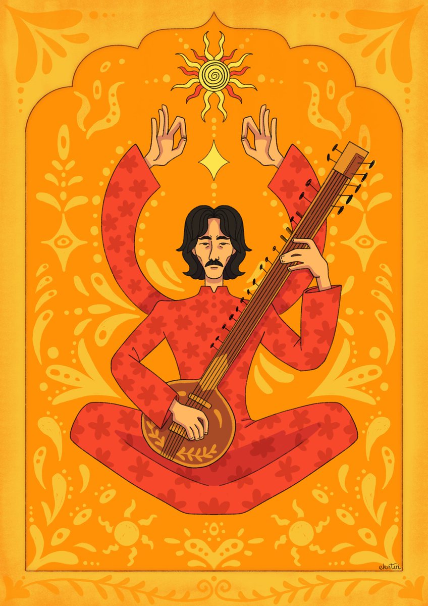 Ekatvi1's tweet photo. Джордж з ситаром🪲
#GeorgeHarrison #TheBeatles https://t.co/TZkIK21hID