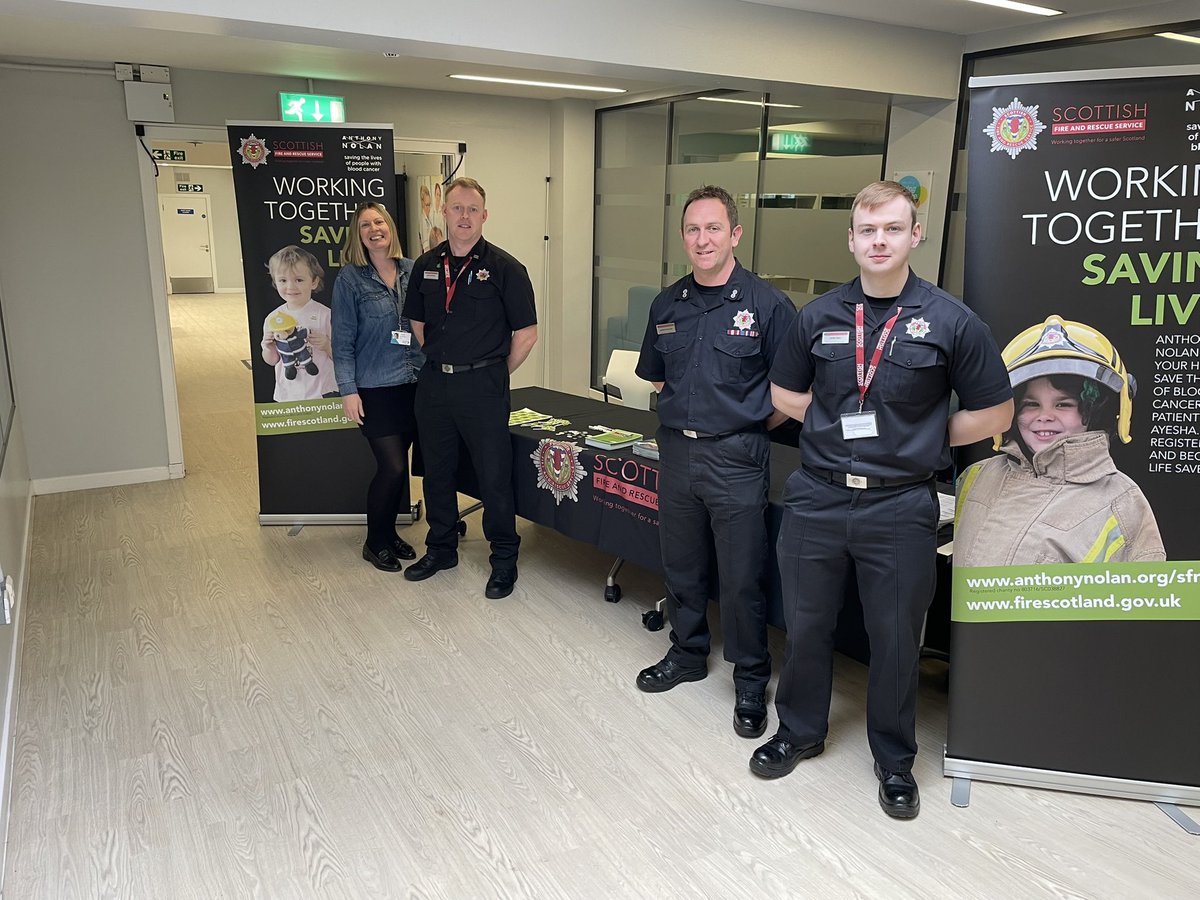 Ayr Community Fire Station (@ayrfirestation) on Twitter photo Ayrshire College, Ayr Campus hosted an Anthony Nolan donor recruitment event today. Colleagues from Ayr White Watch, ENSA training and Dumfries CAT assisted in recruiting another 30 potential life savers to the Anthony Nolan register π <a href="/Scotfire_ENSA/">SFRS East, North and South Ayrshire</a> <a href="/fire_scot/">Scottish Fire and Rescue Service</a> <a href="/AyrshireColl/">Ayrshire College</a> Ayrshire College, Ayr Campus hosted an Anthony Nolan donor recruitment event today. Colleagues from Ayr White Watch, ENSA training and Dumfries CAT assisted in recruiting another 30 potential life savers to the Anthony Nolan register π <a href="/Scotfire_ENSA/">SFRS East, North and South Ayrshire</a> <a href="/fire_scot/">Scottish Fire and Rescue Service</a> <a href="/AyrshireColl/">Ayrshire College</a>