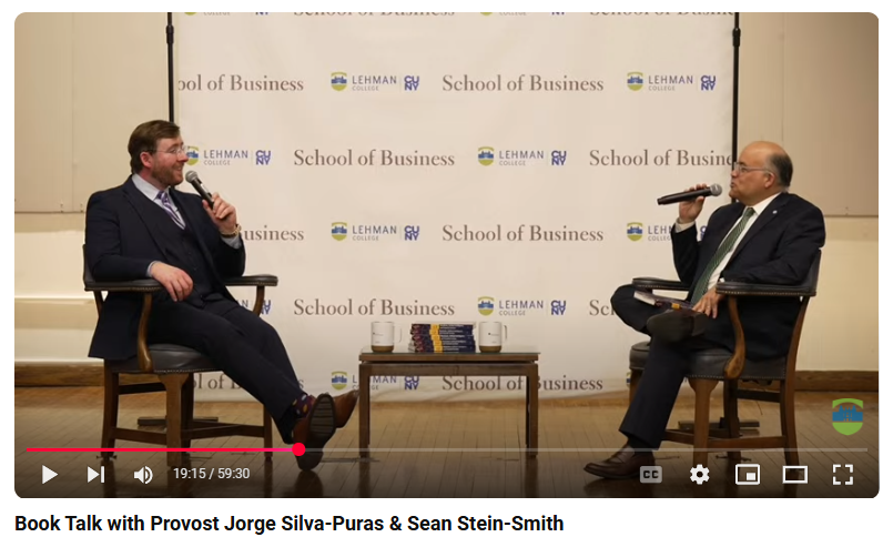 Dr Sean Stein Smith (@seansteinsmith) on Twitter photo Many thanks to <a href="/silvapuras/">Jorge Silva-Puras</a> <a href="/LehmanCollege/">Lehman College</a> Dene Hurley, Lawrence Fauntleroy, and the rest of the Lehman team organizing todays great book talk/conversation - it was a great time for all involved!
youtube.com/watch?v=r5x8WU… Many thanks to <a href="/silvapuras/">Jorge Silva-Puras</a> <a href="/LehmanCollege/">Lehman College</a> Dene Hurley, Lawrence Fauntleroy, and the rest of the Lehman team organizing todays great book talk/conversation - it was a great time for all involved!
youtube.com/watch?v=r5x8WU…