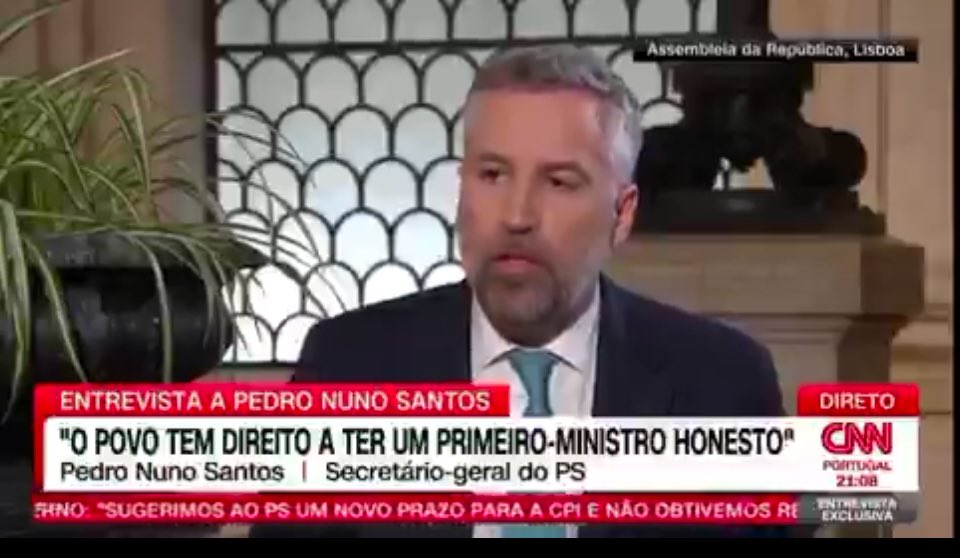 Ele disse isto! 
 
O líder dos socialistas disse isto🤡
