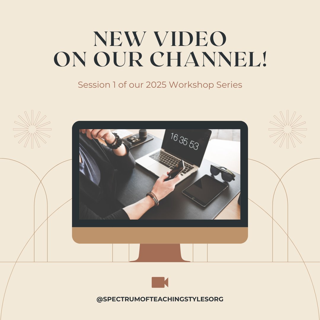 spectrumots's tweet image. The first session of our 2025 Workshop Series is now on YouTube! 
Featuring presentations by:
🎤 Dr. Nikolaos Digelidis
🎤 Domenico Monacis &amp;amp; Dario Colella
🎤 Koray Kilic
Watch now! ⬇️
🔗 youtu.be/kPN_AQeKrbE
#SpectrumWorkshops #TeachingStyles