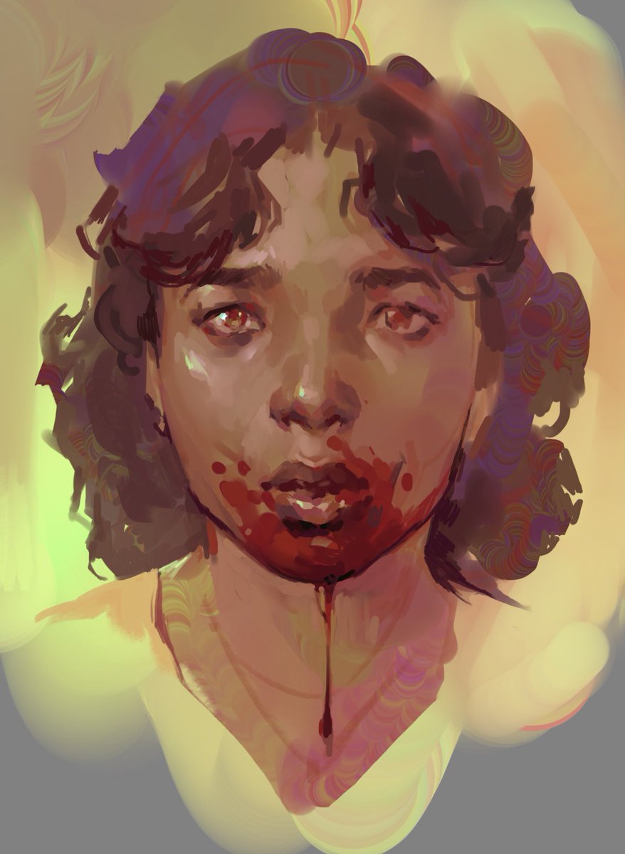 A fountain of blood in the shape of a girl #iwtv #InterviewWithTheVampire