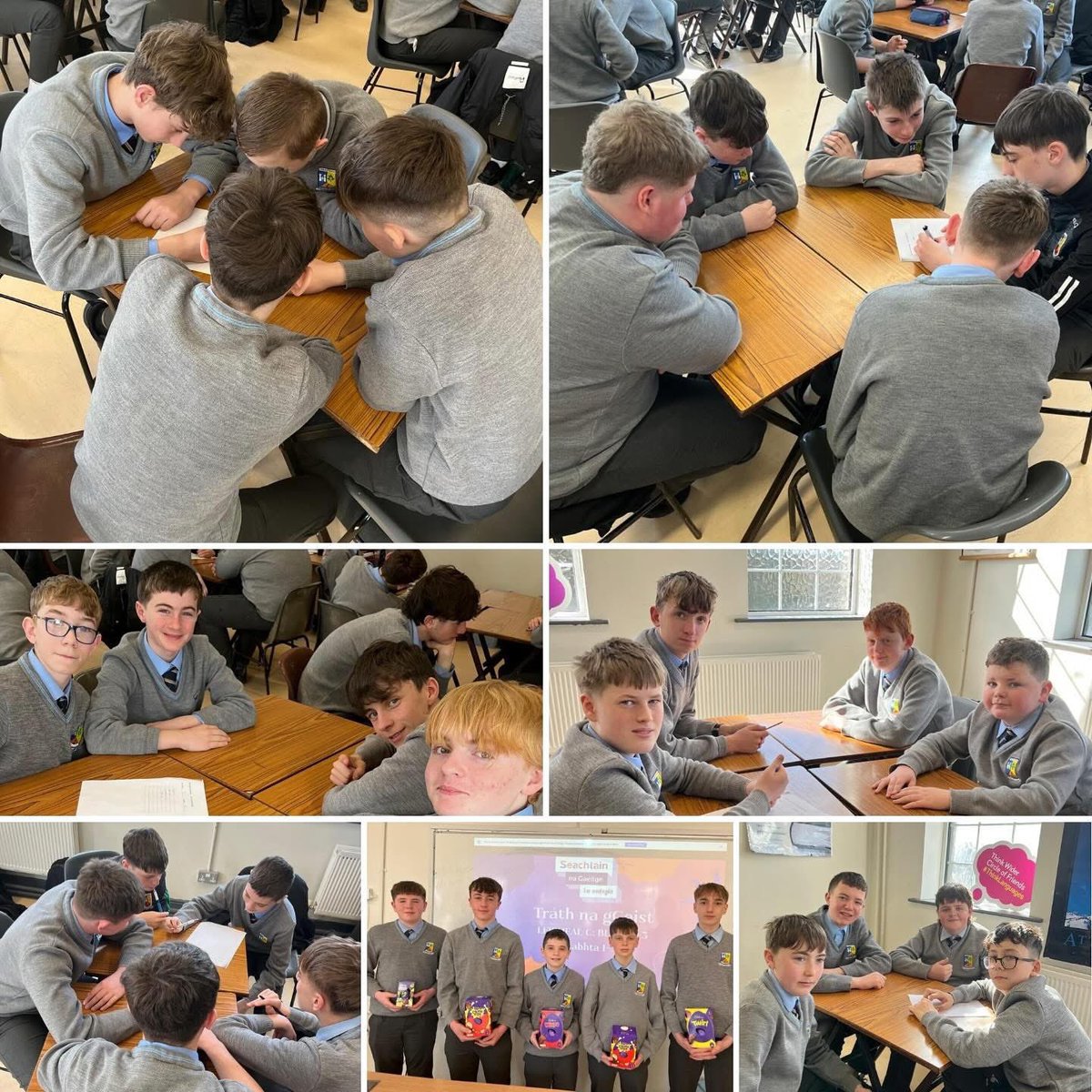 St. Patrick's S.S. (@ststpatricksss) on Twitter photo 🇮🇪Tráth na gceist le haghaidh Seachtain na Gaeilge. Bhain na buachaillí sár-taitneamh as. Comhghairdeas leis na buaiteoirí.🇮🇪 🇮🇪Tráth na gceist le haghaidh Seachtain na Gaeilge. Bhain na buachaillí sár-taitneamh as. Comhghairdeas leis na buaiteoirí.🇮🇪