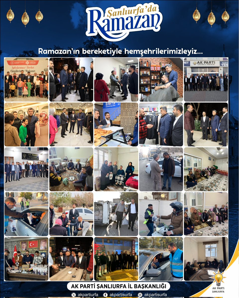 Ramazan ayının kardeşlik ruhunu hissetmeye, hemşehrilerimizle kucaklaşmaya devam ediyoruz...

<a href="/RTErdogan/">Recep Tayyip Erdoğan</a> <a href="/Akparti/">AK Parti</a> 
<a href="/milhamigunbegi/">M.İlhami GÜNBEGİ</a> <a href="/abuyukgumus/">Ahmet Büyükgümüş</a> 
<a href="/furkankucukk_/">Furkan KÜÇÜK</a> <a href="/ZehraAy0663/">Zehra Ay</a>