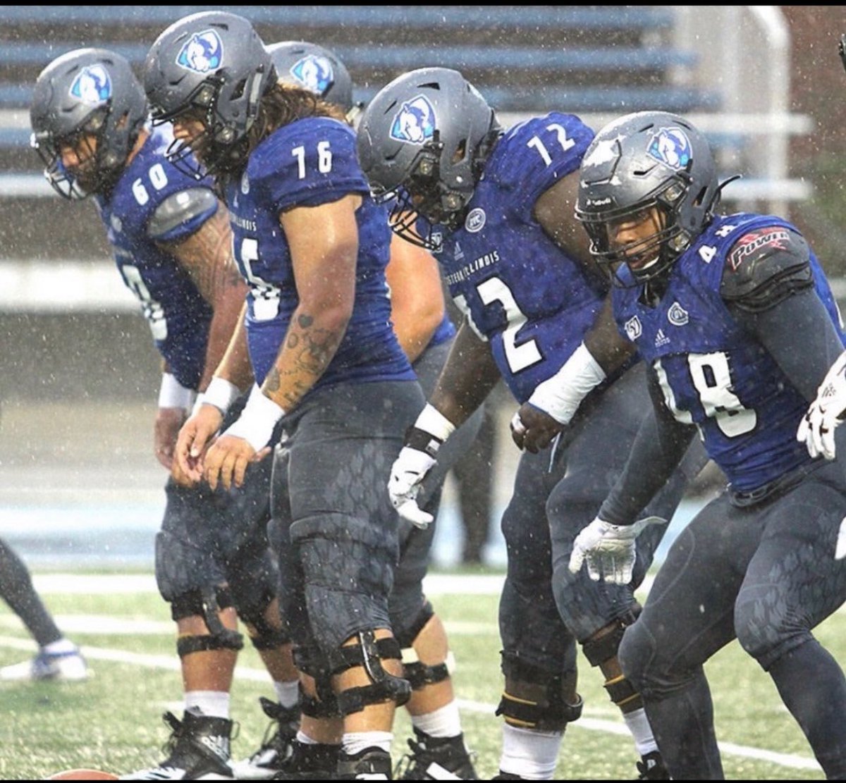 Wouldn’t want anyone else helping EIU OL! It’s a FAMILY thing!