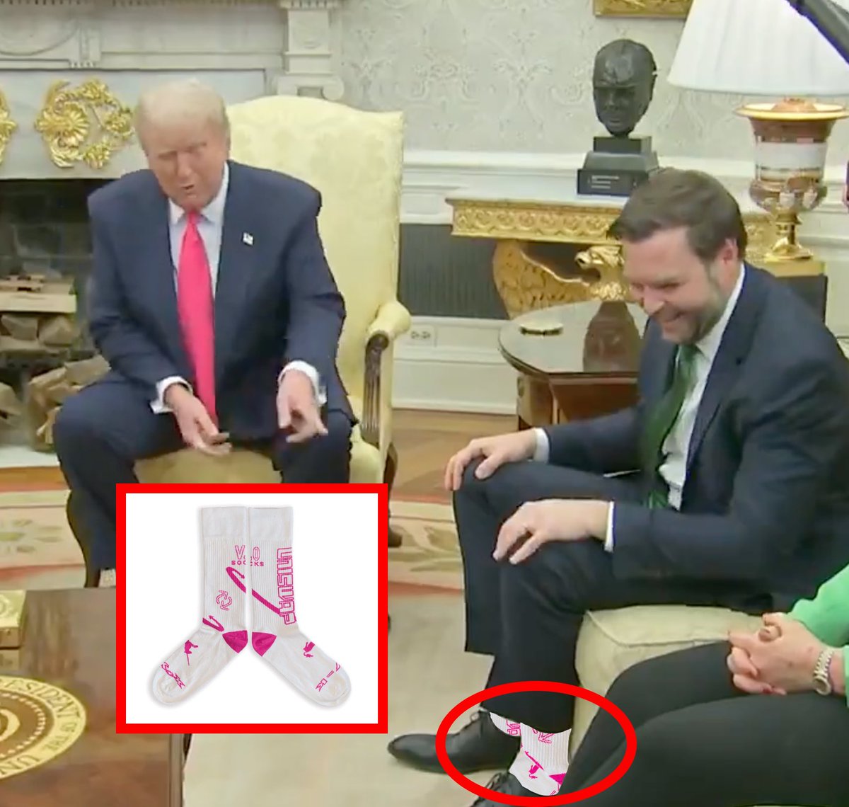 Unisocks in the White House?!

Historic day 🦄 🇺🇸