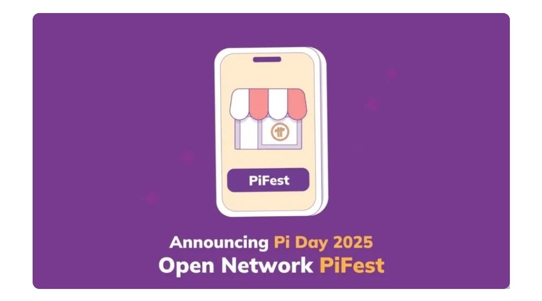 🚨 BREAKING: The Pi Core Team announces the comeback of #PiFest for Pi Day 2025.

PiFest gives platform to local commerce utilities, to showcase Pi’s real-world use around the globe by connecting pioneers with local merchants. And this time, with the full support of Open Network