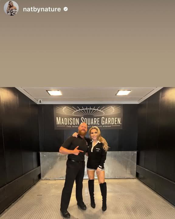 TheChicoAdams's tweet image. #DungeonStrong at @TheGarden 
.
*Pre-order your copy NOW of @NatbyNature’s upcoming book “The Last Hart Beating: From The Dungeon to WWE”  wherever books are sold!