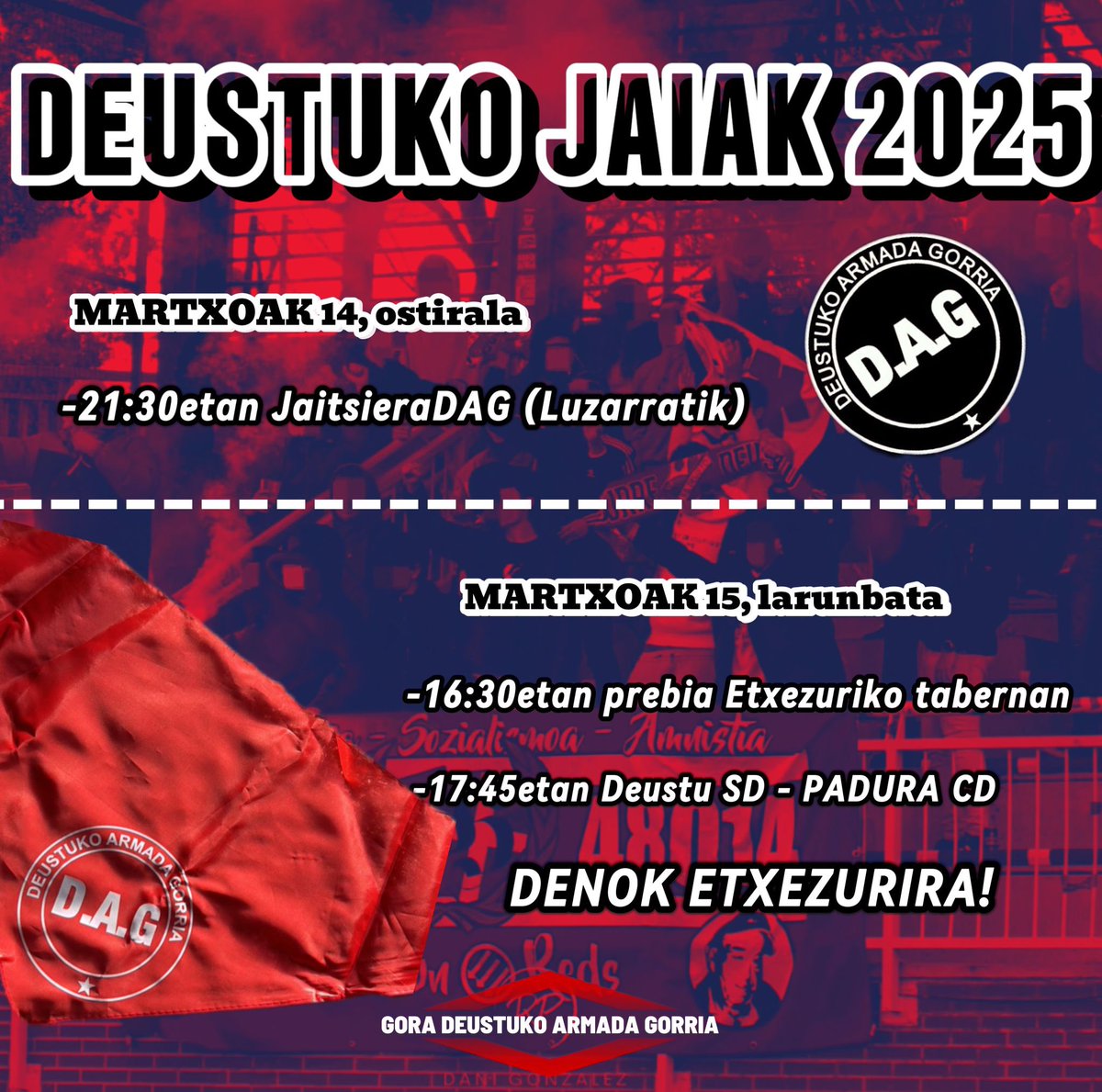 DEUSTUKO JAIAK 2025!!!