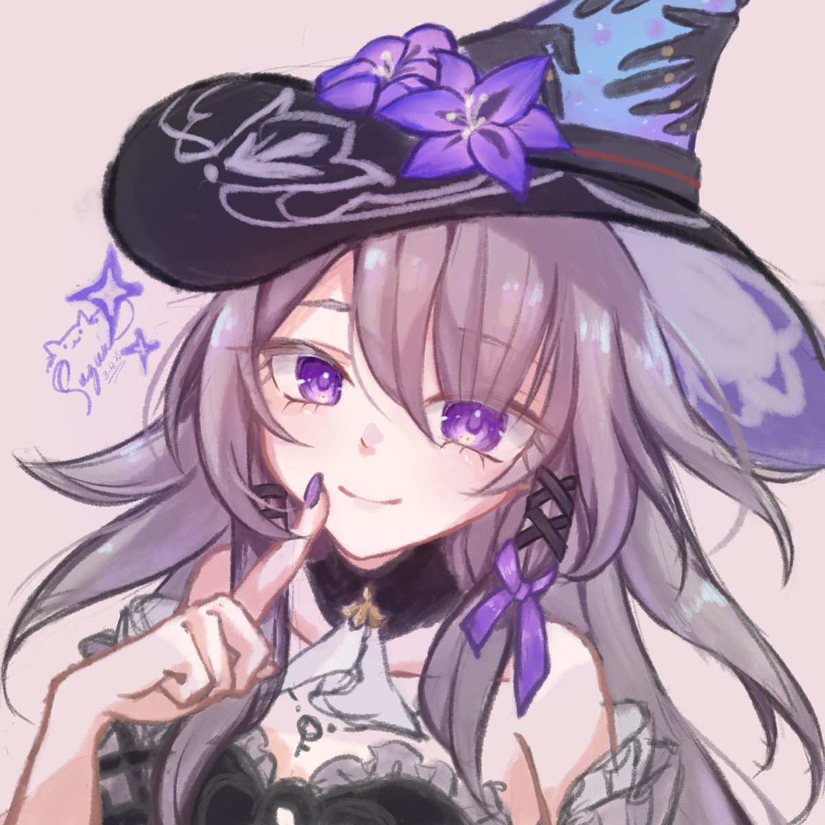 Ly_hitori's tweet photo. 💜Miss Herta pretty pretty💜 #TheHerta #HonkaiStarRail https://t.co/Cg5U0gkhIK