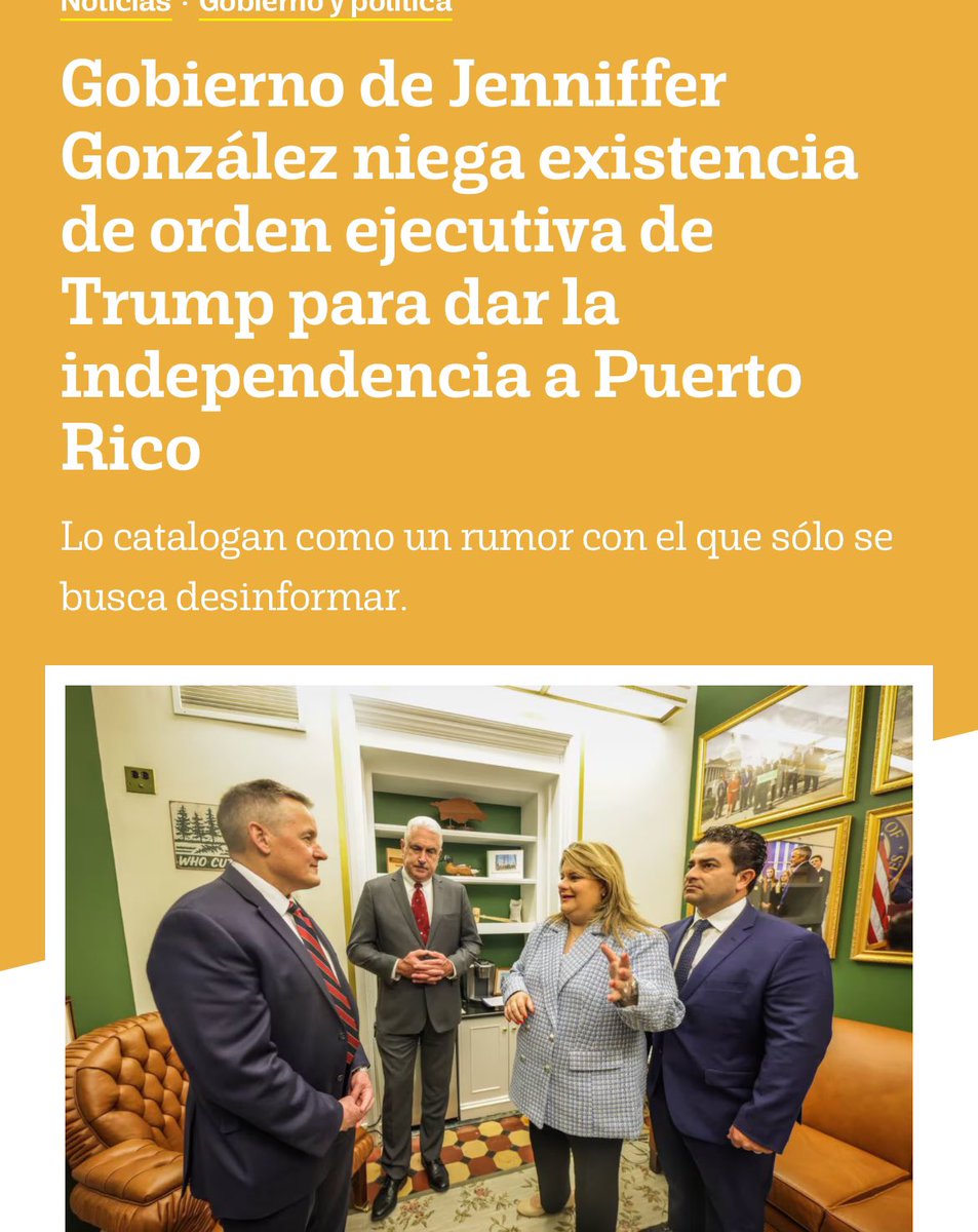Ya lo del borrador de darle la libertad a Puerto Rico fue desmentido y todo pasó cómo un gran susto para los puertorriqueños, Trump tiene una visión del mundo expansionista, quiere el canal de Panamá, quiere Canadá, quiere Groenlandia, ¿por qué no quisiera a Cuba? ¿Quién lo dice?