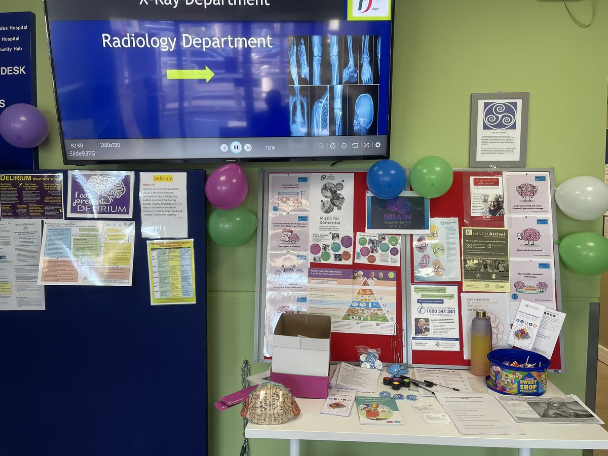 Fantastic morning sharing awareness about Brain health and Delirium. <a href="/HospitalLouth/">Louth County Hospital</a>