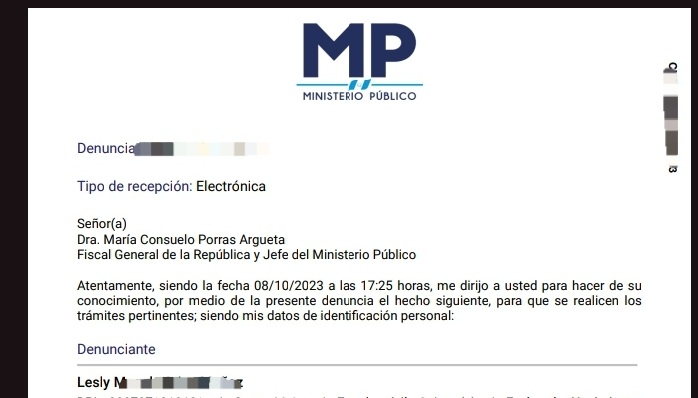 Justicia más Hdp y el mp tan eficiente wajaja

Cuantas veces denuncie y jamás fui escuchada hoy 1 año 5 meses después me llega la notificación que mi denuncia ha sido recibida, en donde jodidos esta la eficiencia??

Fuerte y firmes si pero ante la corrupción 

<a href="/MPguatemala/">MP de Guatemala</a>