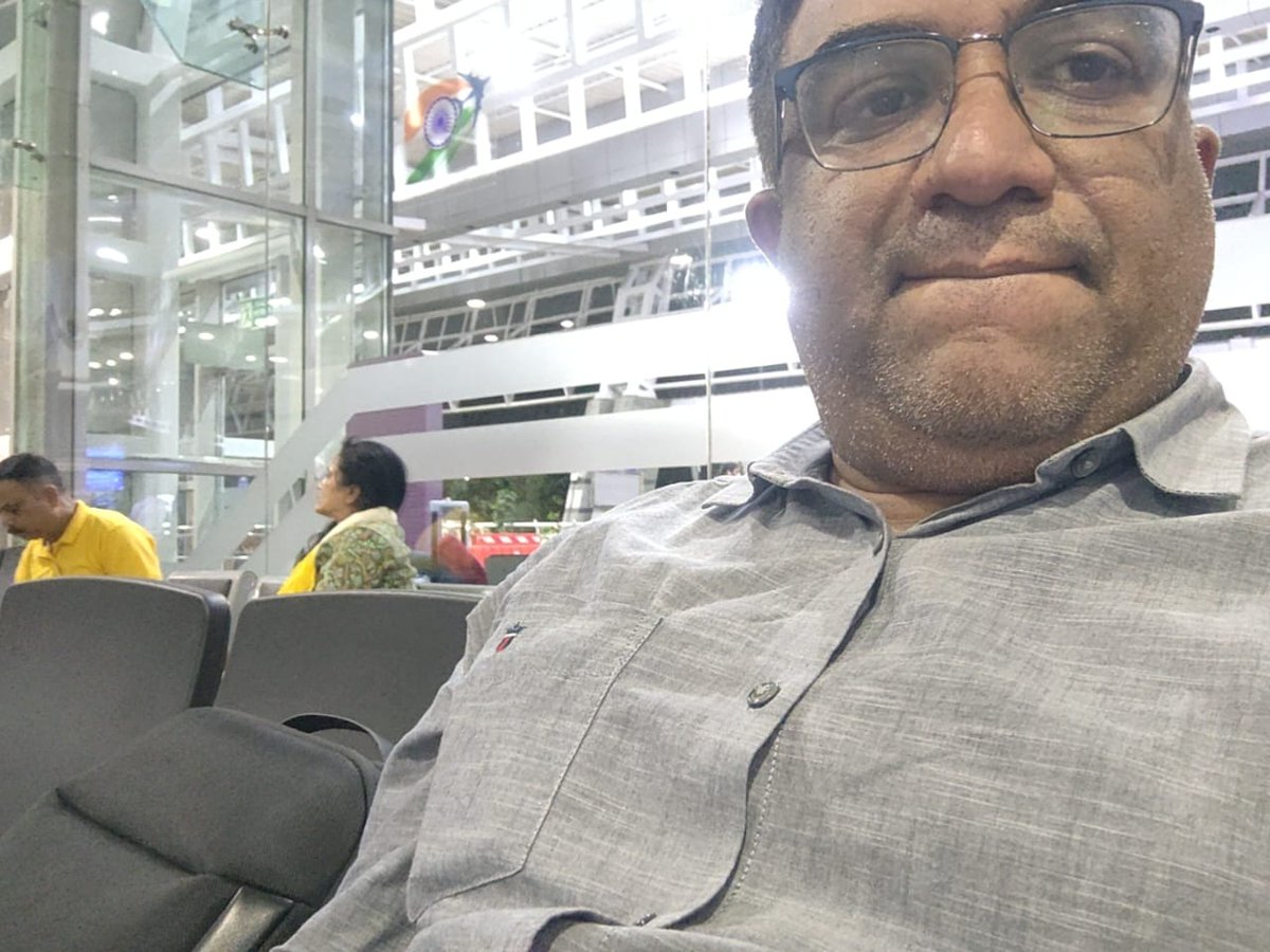 anu_kn's tweet photo. @AirIndiaX @RamMNK sleeping at Mangalore Airport. Mistake of booking AI2706 from IXE to BLR on 12th Mar. Flight got canceled around 11. Booked an alternative flight and at 2 AM still bus / cab is being arranged to a hotel about 20 odd kms away. No clarity no humanity no superviso https://t.co/KMzbFYof5P