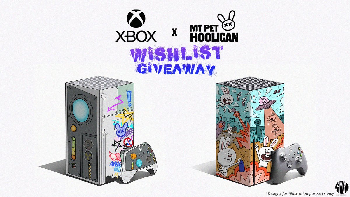 To celebrate our Xbox announcement, we're doing an EPIC giveaway! 🎉

For a chance to win 1 x MPH branded Xbox! 🎮

- Wishlist My Pet Hooligan on the Xbox store
- Post a screenshot or picture in the comments
- Like &amp; RT the post

Wishlist here: xbox.com/en-US/games/st…
