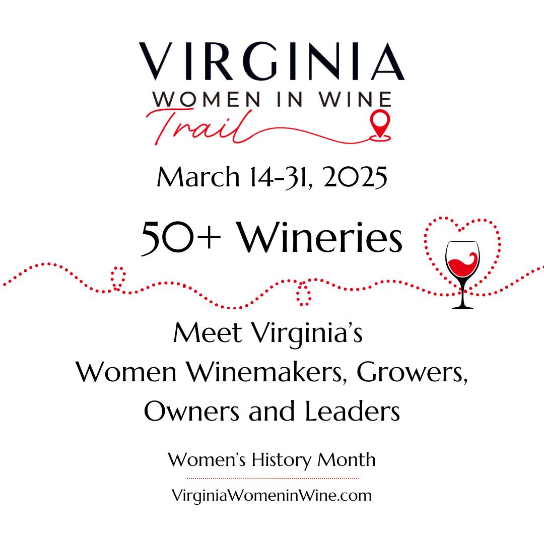 We look forward to being part of the Virginia Women In Wine Trail from March 14th through 31st. Join us for a special "Female Favorites" Flight – a tasting lineup handpicked by our tasting room staff. Cheers!

Learn more: virginiawomeninwine.com/wine-trail-202…