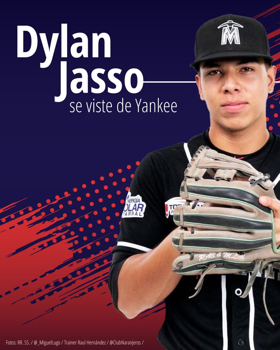 USEmbassyMEX's tweet photo. 🔥 De Parral a Nueva York ⚾ 
👏 Felicidades Dylan Jasso por la invitación de @Yankees al Spring Training. Tu #TalentoMexicano 🇲🇽 brillará en el diamante y te llevará a alcanzar tus metas. https://t.co/cGLqVZ5KW9