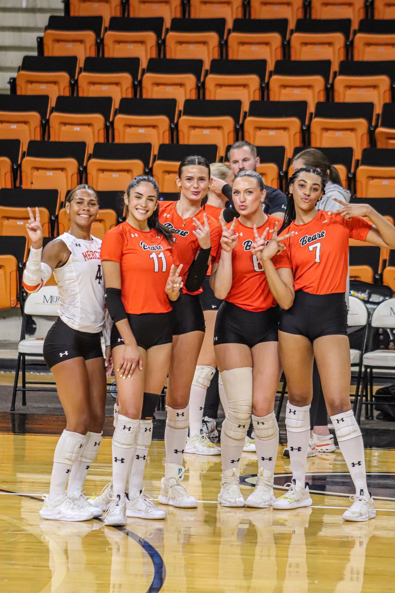 MercerBearsVB's tweet image. Did you miss us?

#BearDown | #RoarTogether