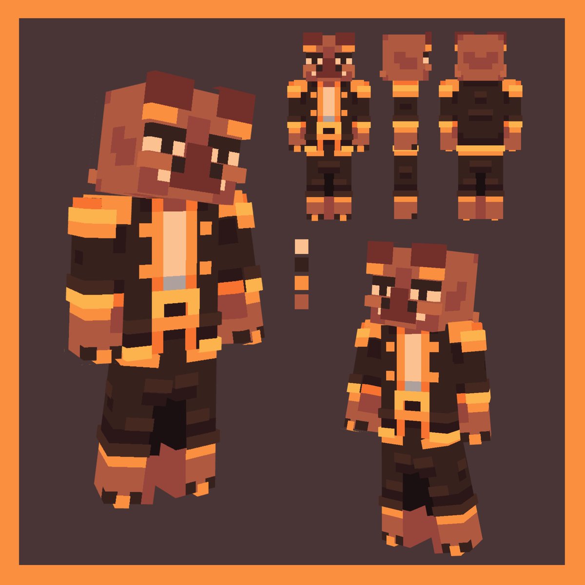 carrot_gardens's tweet image. Opening four Minecraft skin commission slots! $25 USD each! Willing to help design if ideas/basic refs are provided! DMs are open for inquiries!