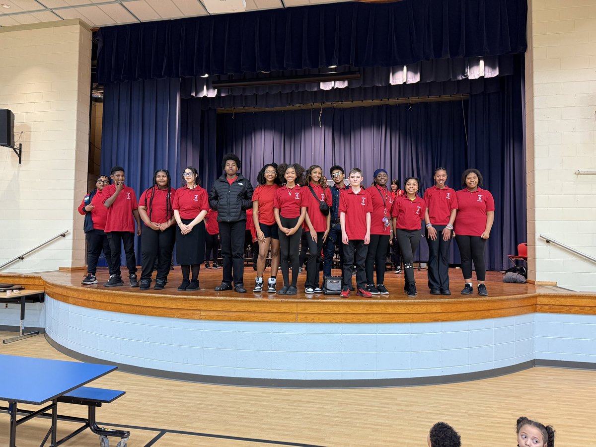 Thank you to the Stoddert MS choir for entertaining us today! And there were lots of former Middleton students!